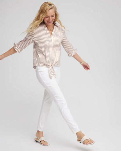 No Stain Pull-On Ankle Jeggings - Chico's
