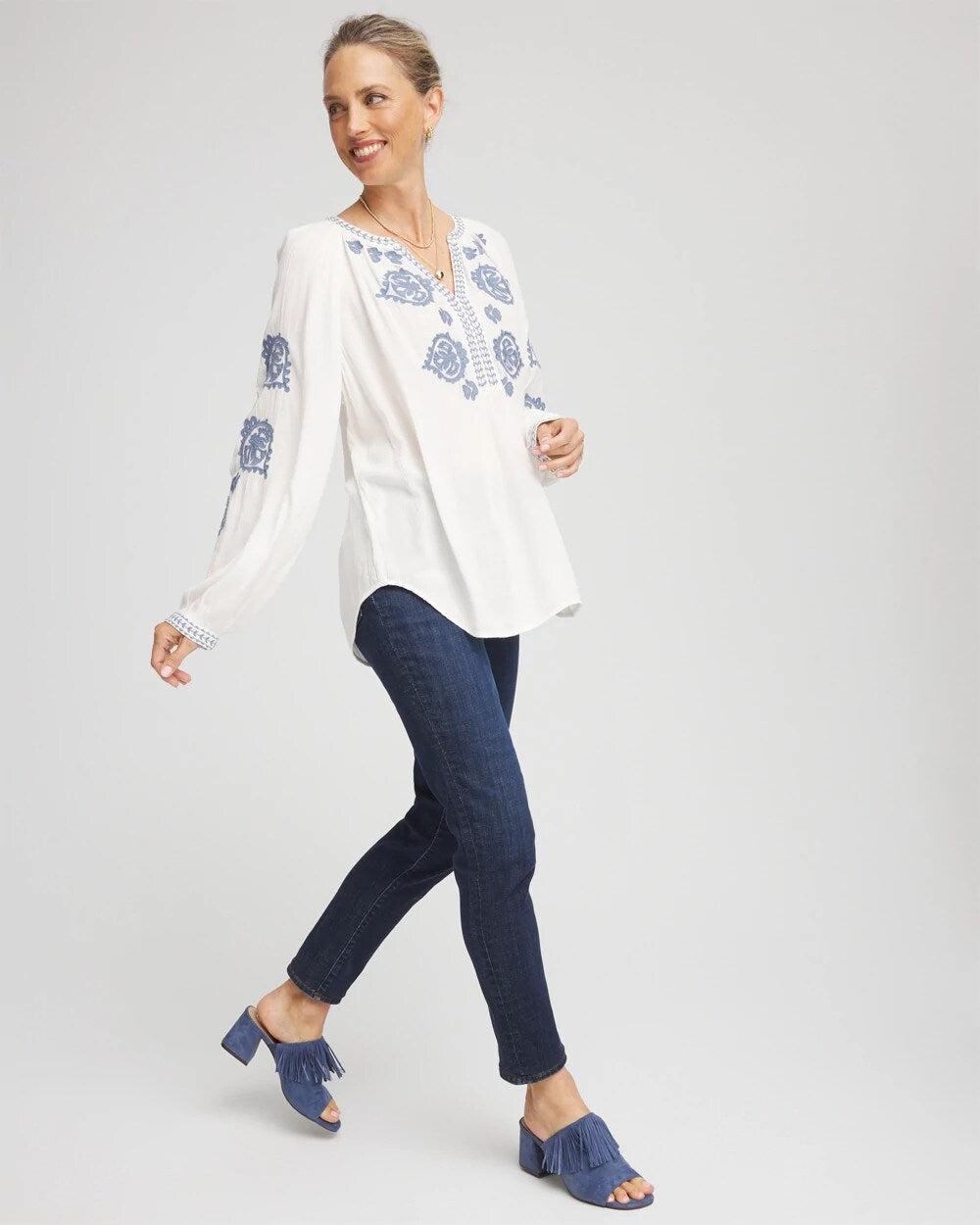 Girlfriend Slim Ankle Jeans - Chico's