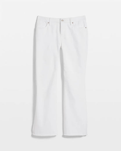 No-Stain Girlfriend Frayed Flared Jeans - Chico's