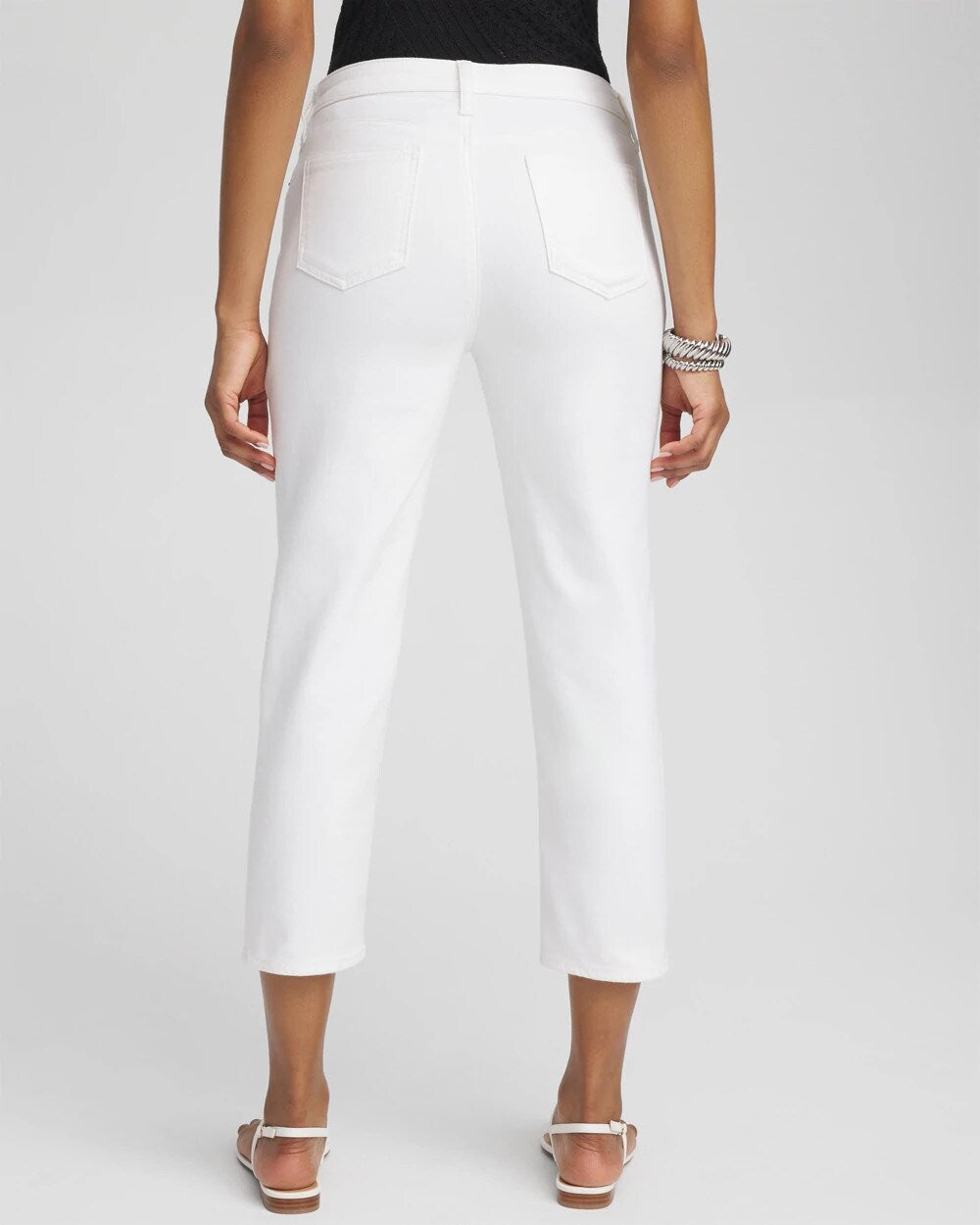 No Stain Girlfriend Cropped Jeans - Chico's