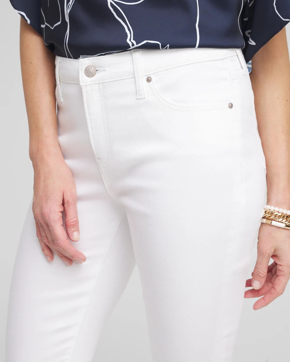 No Stain Girlfriend Jeans - Chico's