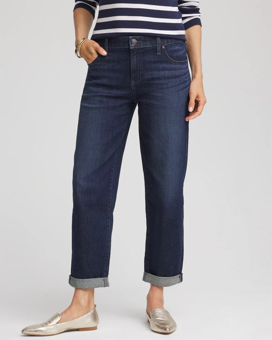 Cropped Boyfriend Jeans - Chico's