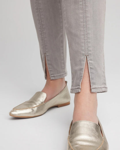 Silver Pull-On Slim Ankle Jeggings - Chico's