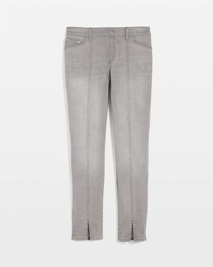 Silver Pull-On Slim Ankle Jeggings - Chico's