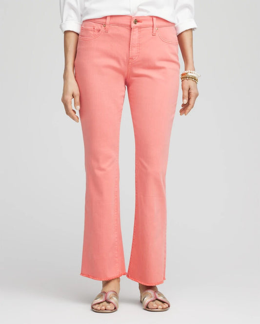 Girlfriend Fray Hem Kick Flare Jeans - Chico's