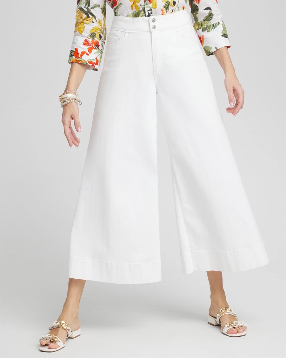 Denim Trouser Culottes - Chico's