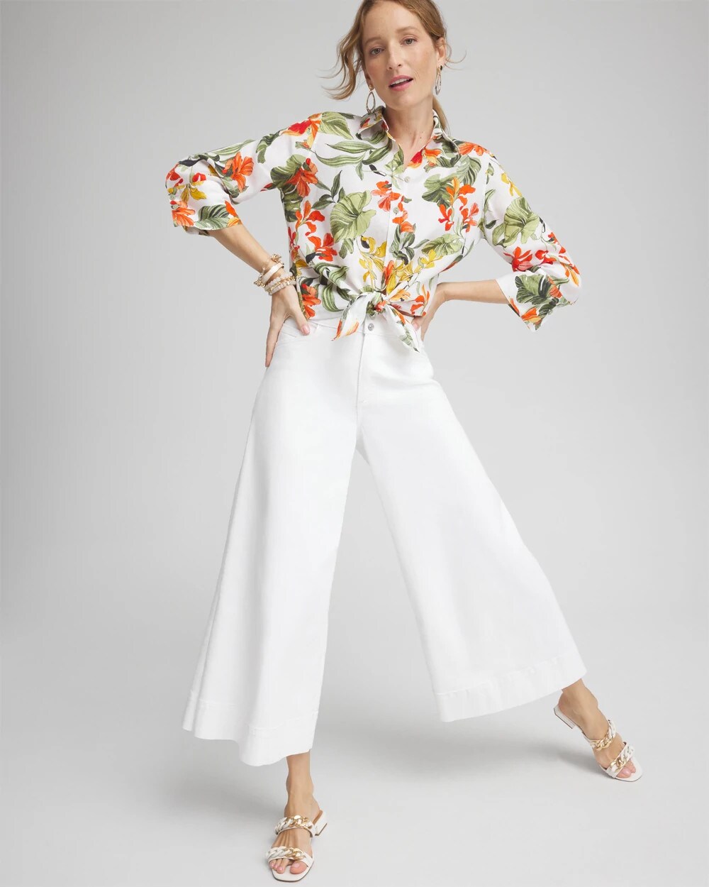 Denim Trouser Culottes - Chico's