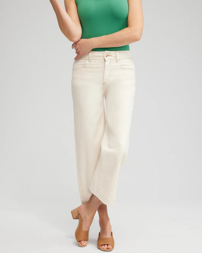 Cropped Wide Leg Jeans - Chico's
