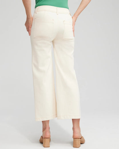 Cropped Wide Leg Jeans - Chico's