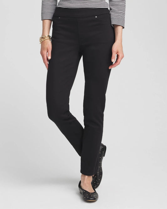 Denim Pull-On Ankle Jeggings - Chico's