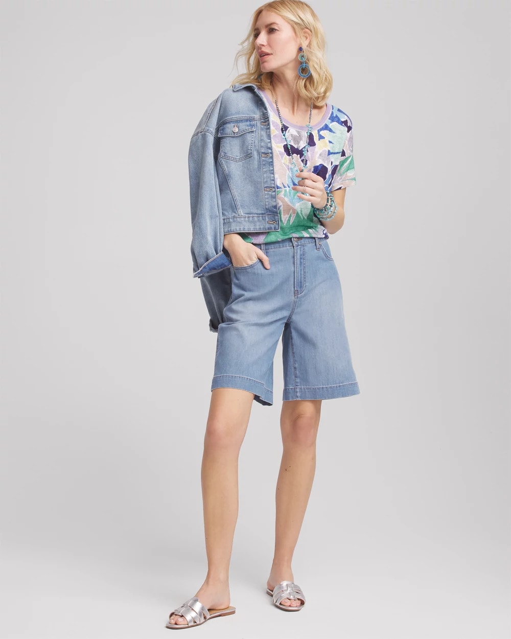 Lightweight Summer Jean Shorts - Chico's