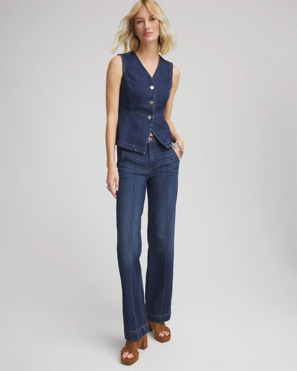 High-Rise Straight Fit Jeans - Chico's