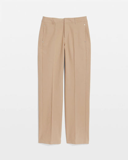 Cotton Straight-Leg Trousers - Chico's