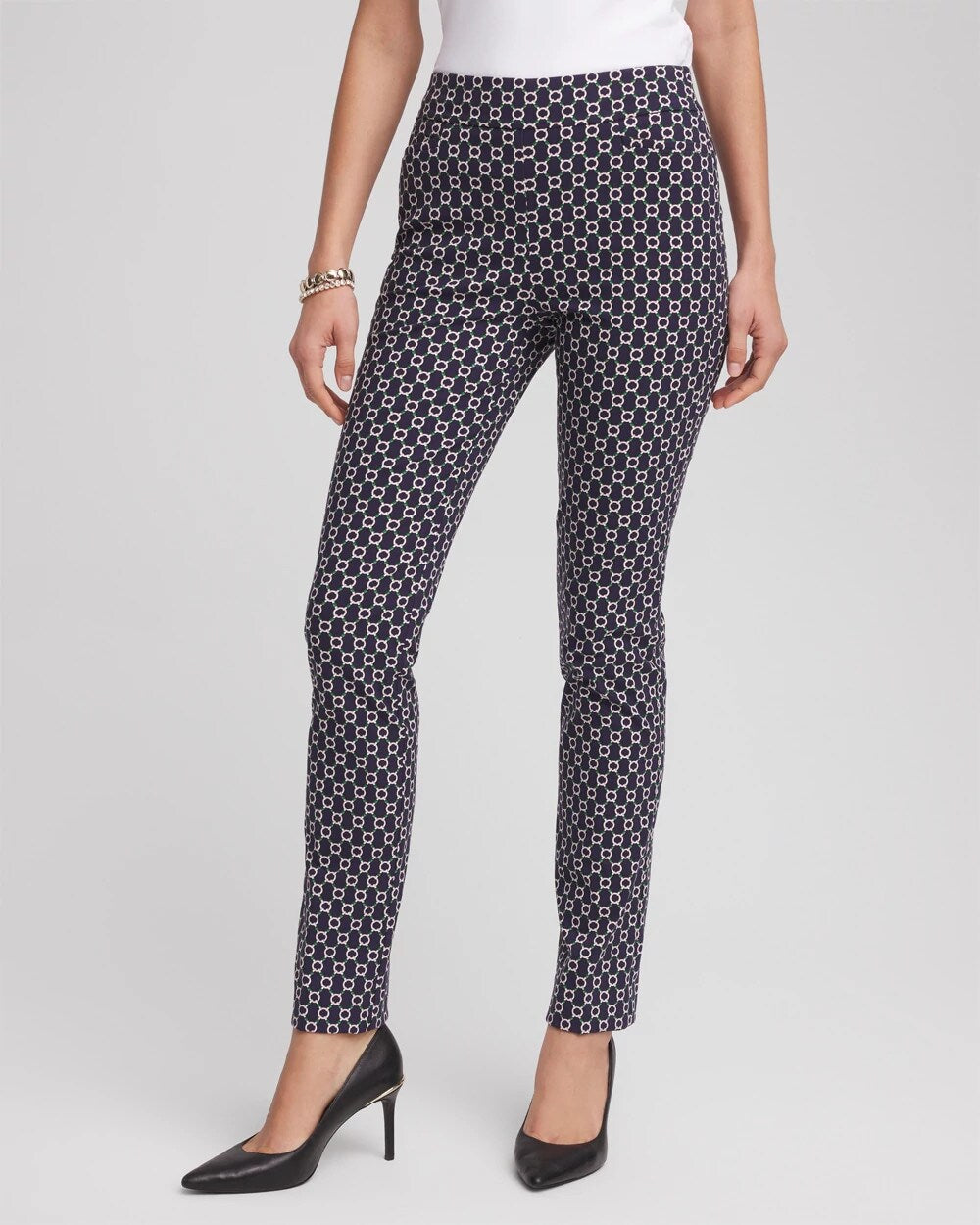 Brigitte™ Chain Connection Slim Pants - Chico's