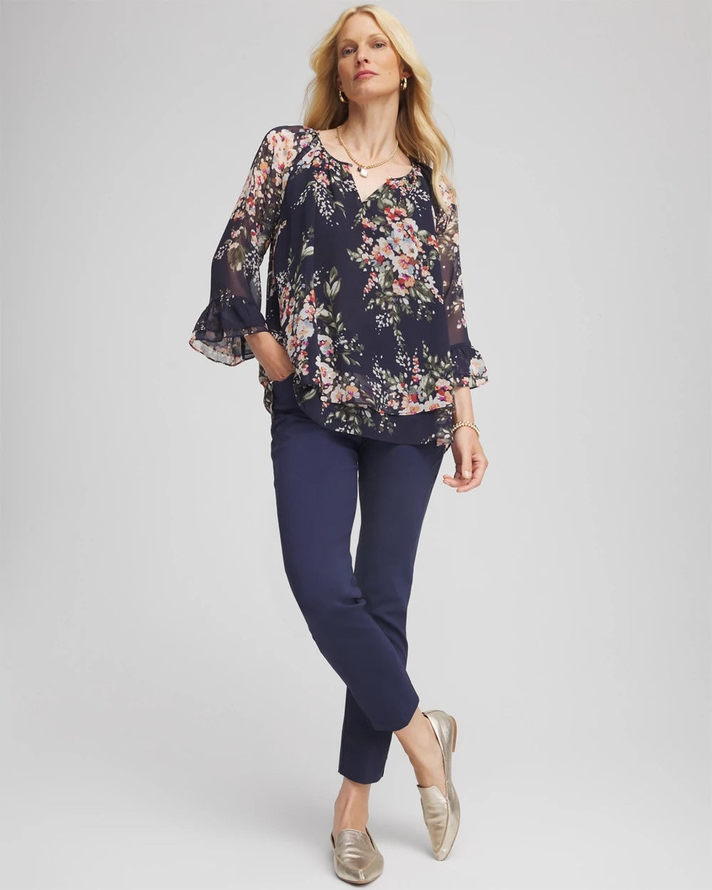 Brigitte™ Slim Pull-On Ankle Pants - Chico's