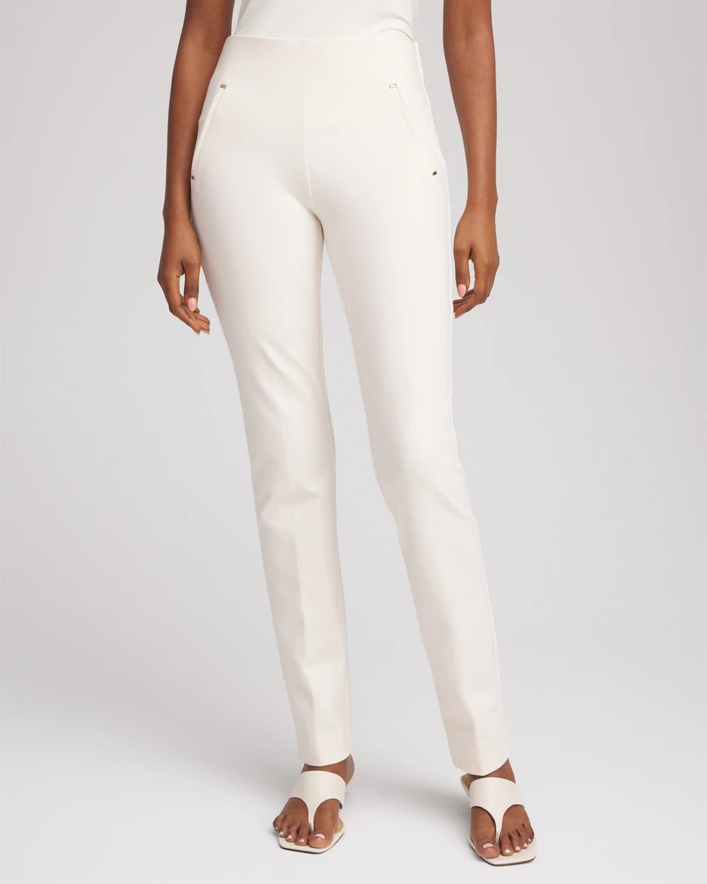 Juliet Slim Trim Detail Pants - Chico's