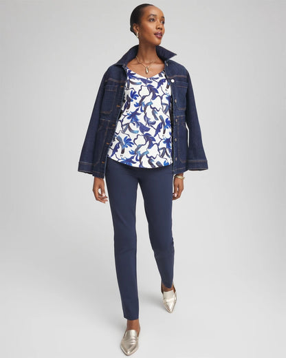 Juliet Slim Trim Detail Ankle Pants - Chico's