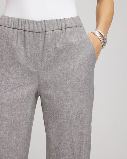 Shimmer Straight Tapered Ankle Pants - Chico's
