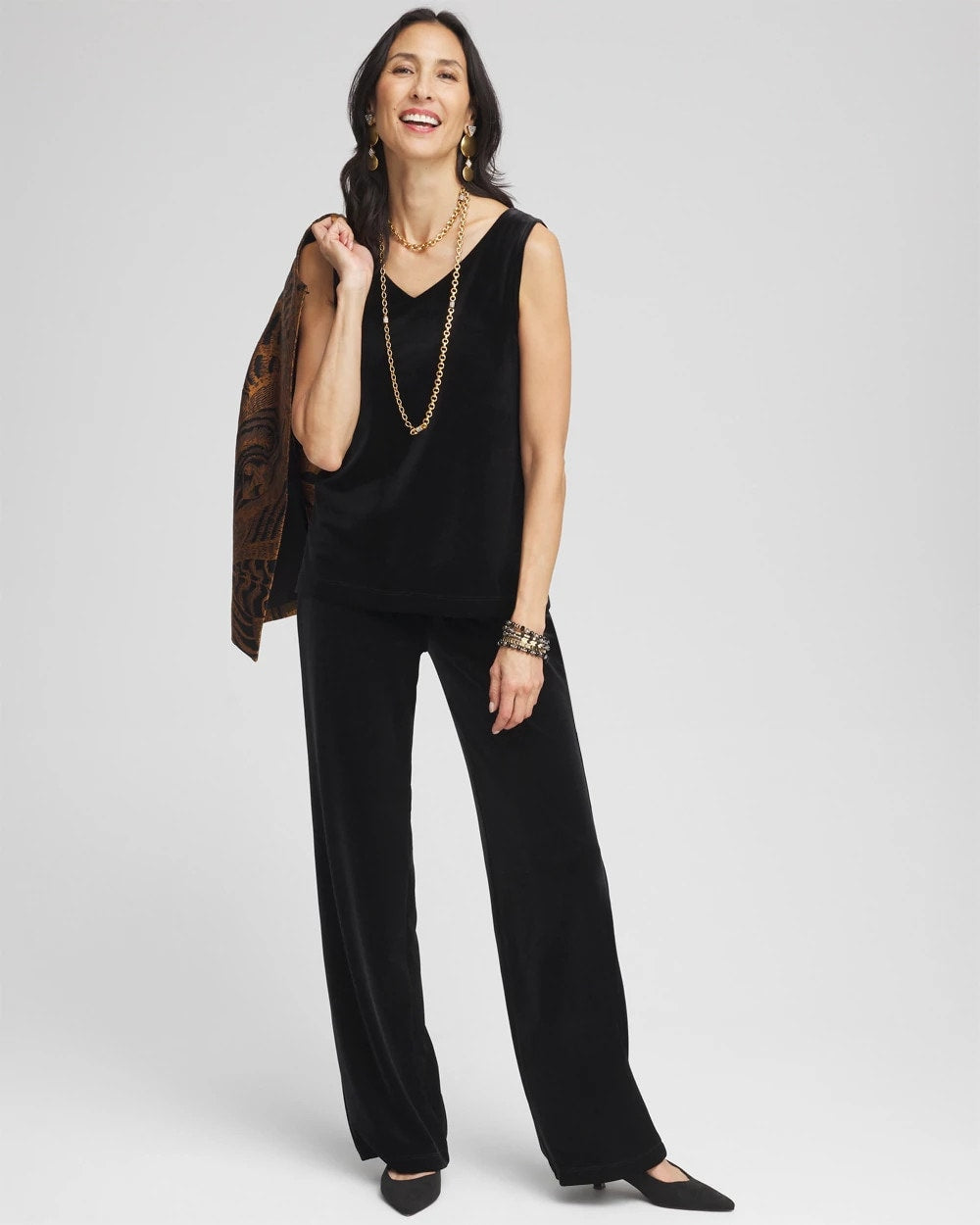 Travelers™ Velvet No Tummy Pants - Chico's