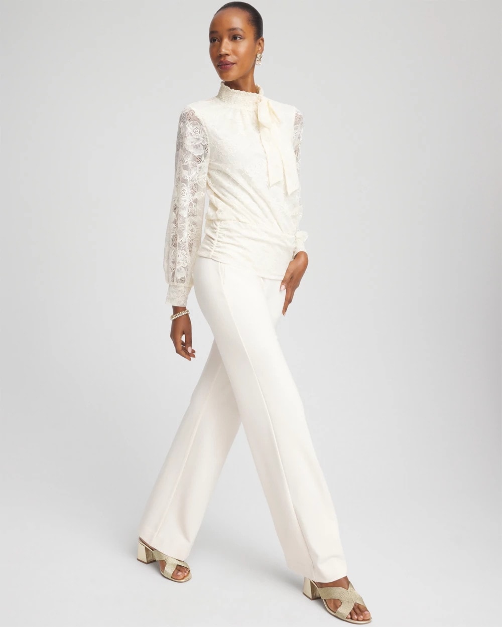 Juliet Wide Full Length Pant - Chico's
