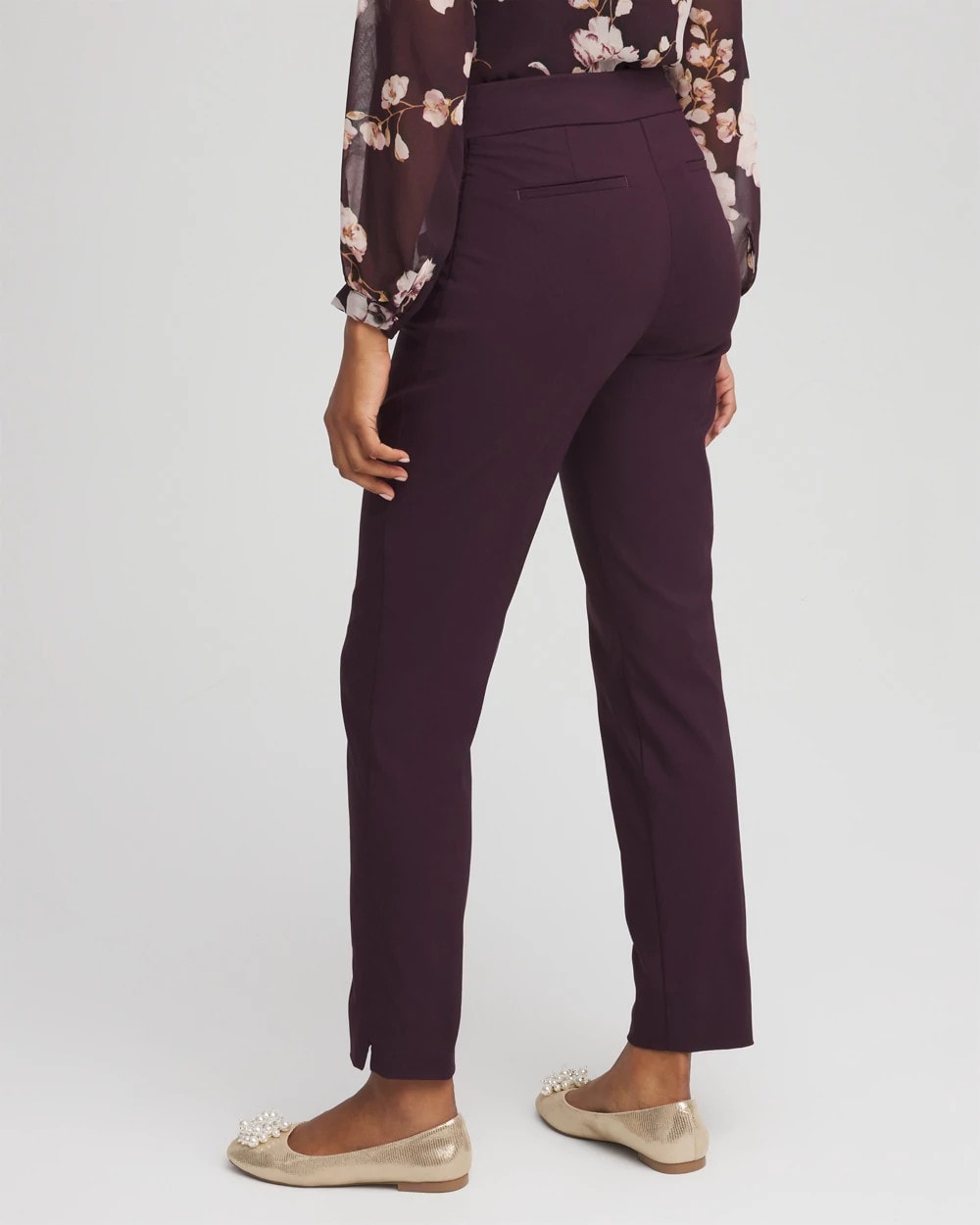 Brigitte™ Slim Pull-On Ankle Pants - Chico's