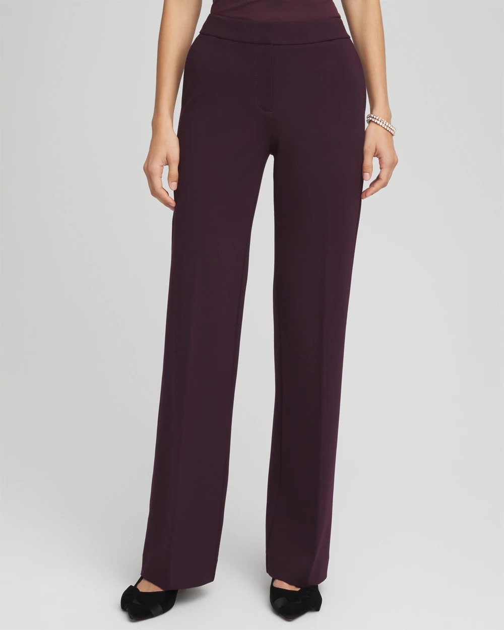 Emme Wide-Leg Trouser Ponte Pants - Chico's