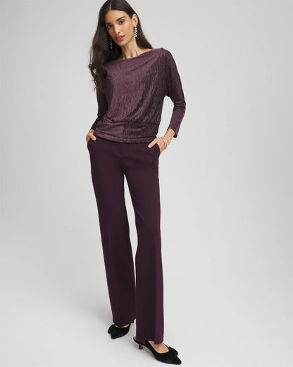 Emme Wide-Leg Trouser Ponte Pants - Chico's