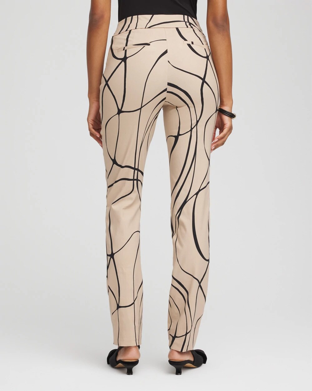 Brigitte™ Golden Leaf Slim Full-Length Pants - Chico's