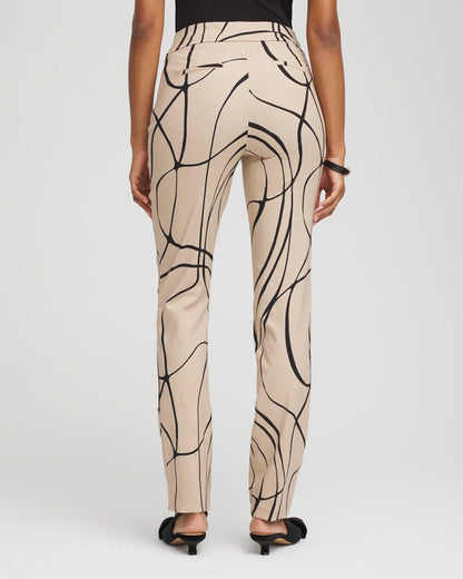 Brigitte™ Golden Leaf Slim Full-Length Pants - Chico's