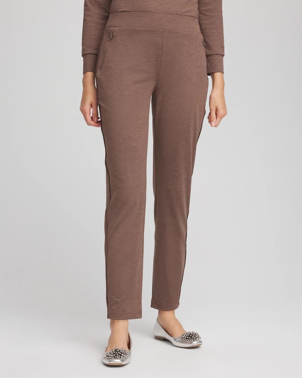 Zenergy® Cloud Satin Trim Pants - Chico's