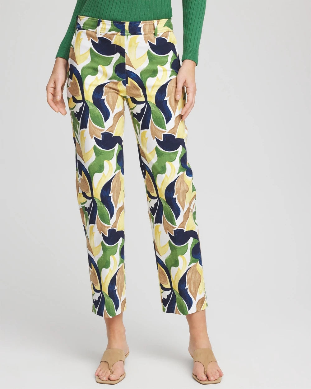Emme Straight Mod Cropped Pants - Chico's