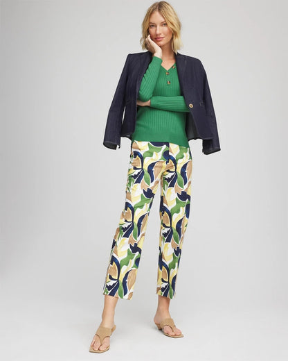 Emme Straight Mod Cropped Pants - Chico's