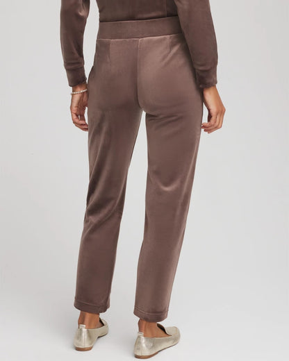 Zenergy® Velour Tapered Ankle Pants - Chico's