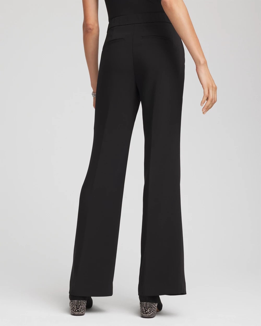 Crepe Flared Trouser Pants - Chico's