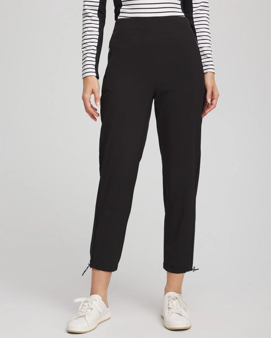 Zenergy® UPF Rib Mix Cropped Pants - Chico's