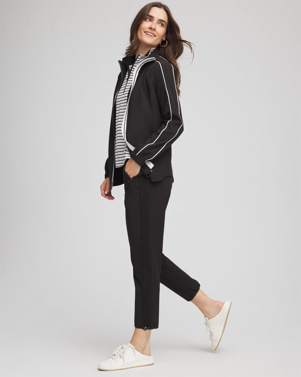 Zenergy® UPF Rib Mix Cropped Pants - Chico's