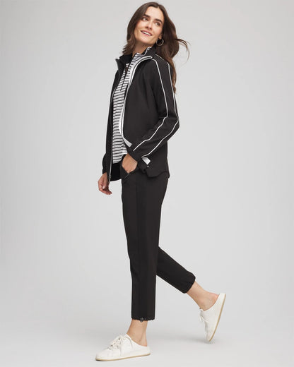 Zenergy® UPF Rib Mix Cropped Pants - Chico's