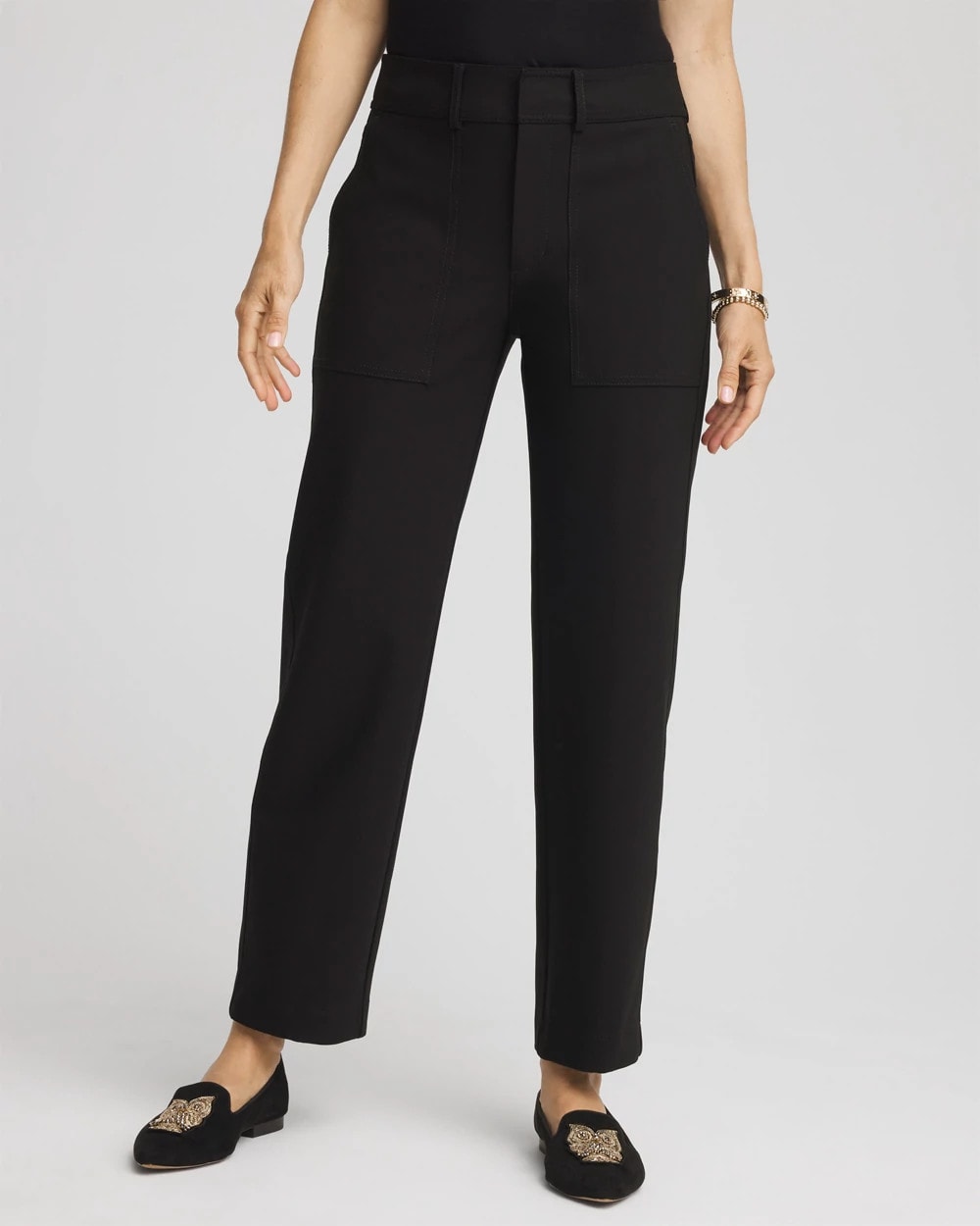 Bi-Stretch Straight Ankle Pants - Chico's