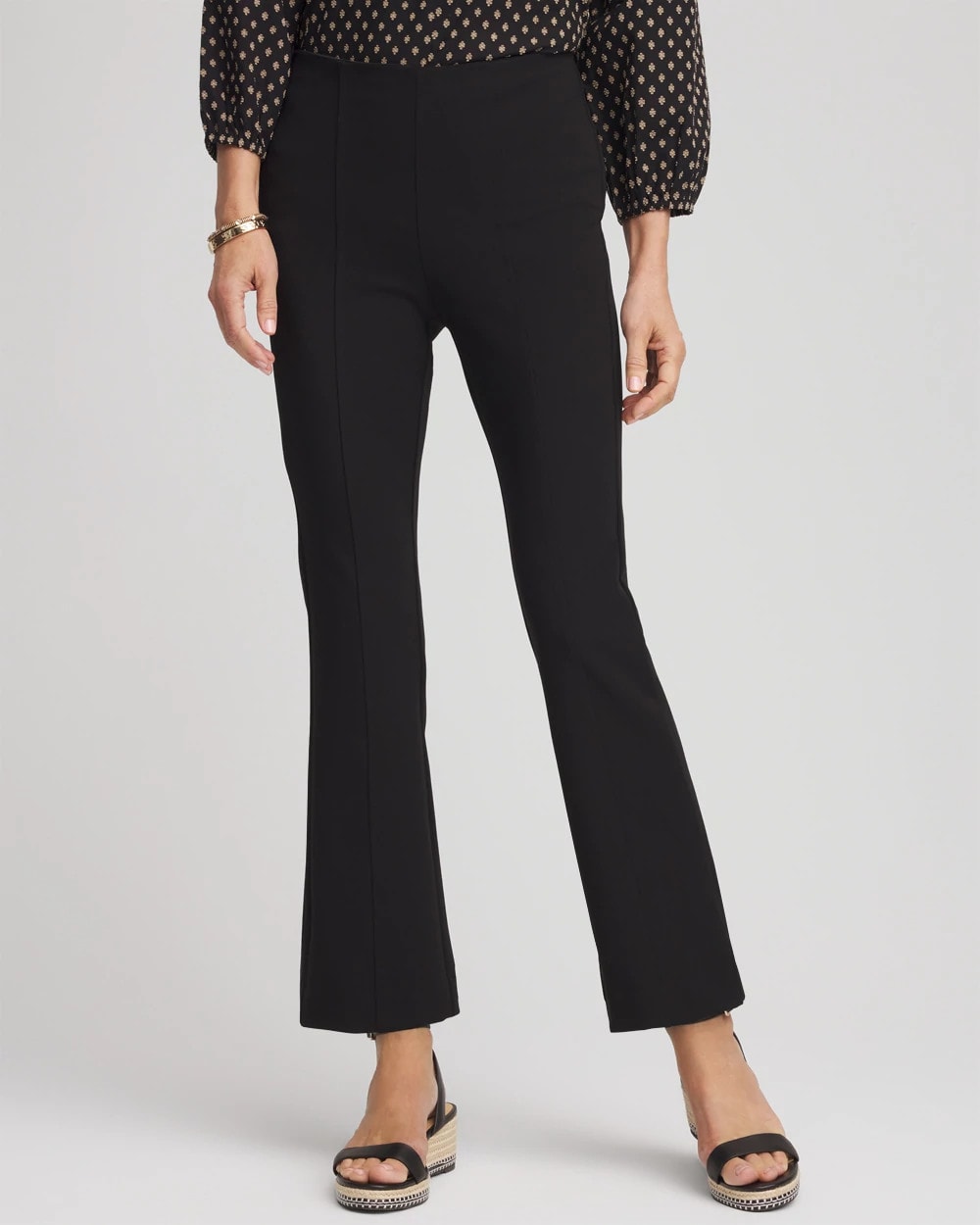 Lightweight Juliet Flared Ankle Pants - Chico's