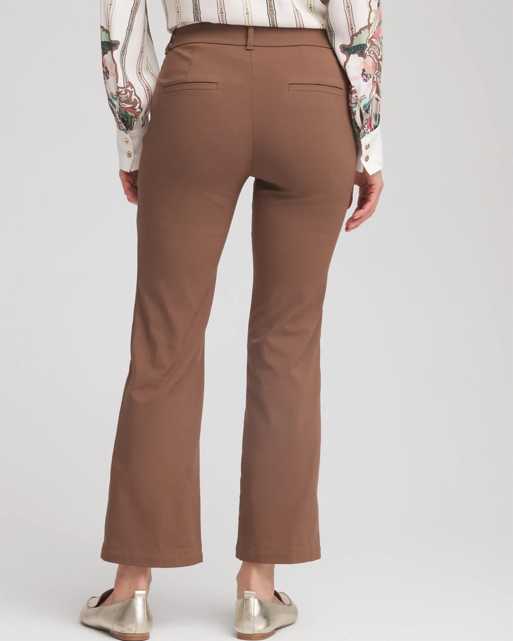 Emme Cropped Flared Pants - Chico's