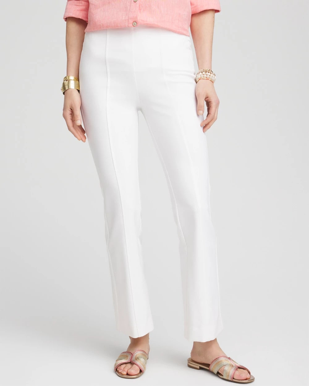 Lightweight Juliet Flared Ankle Pants - Chico's