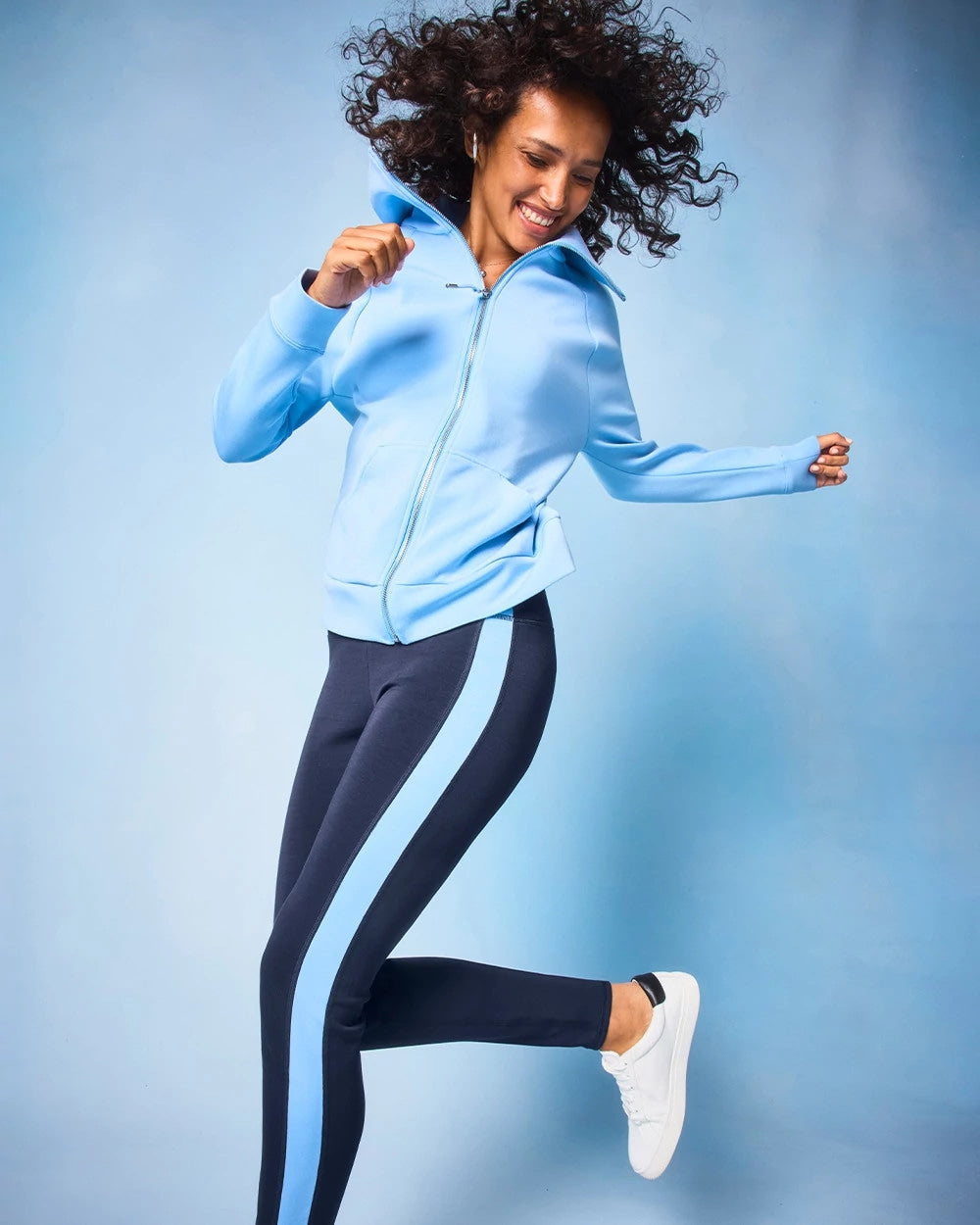 Zenergy® Soft Topaz Contrast Leggings - Chico's