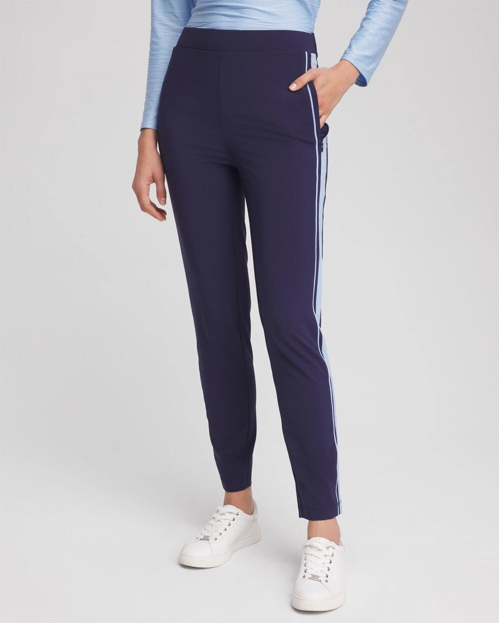 Zenergy® UPF Piped Ankle Pants - Chico's