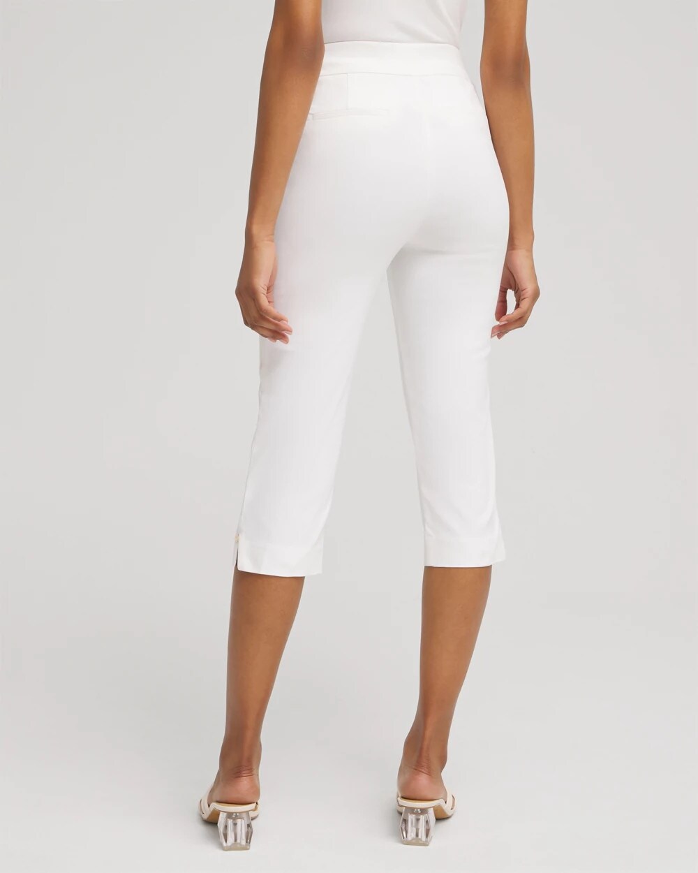 Brigitte™ Pull-On Rivet Slim Capris - Chico's