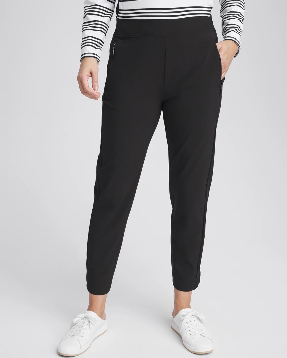 Zenergy® UPF Rib Mix Ankle Pants - Chico's