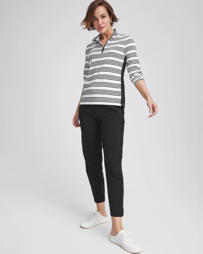 Zenergy® UPF Rib Mix Ankle Pants - Chico's