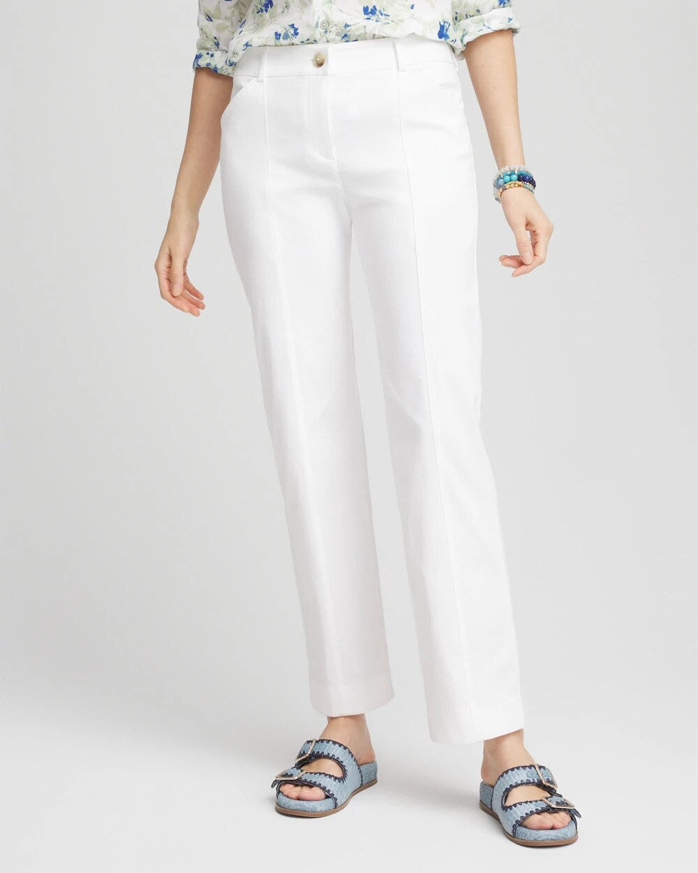 Emme Straight Ankle Pants - Chico's