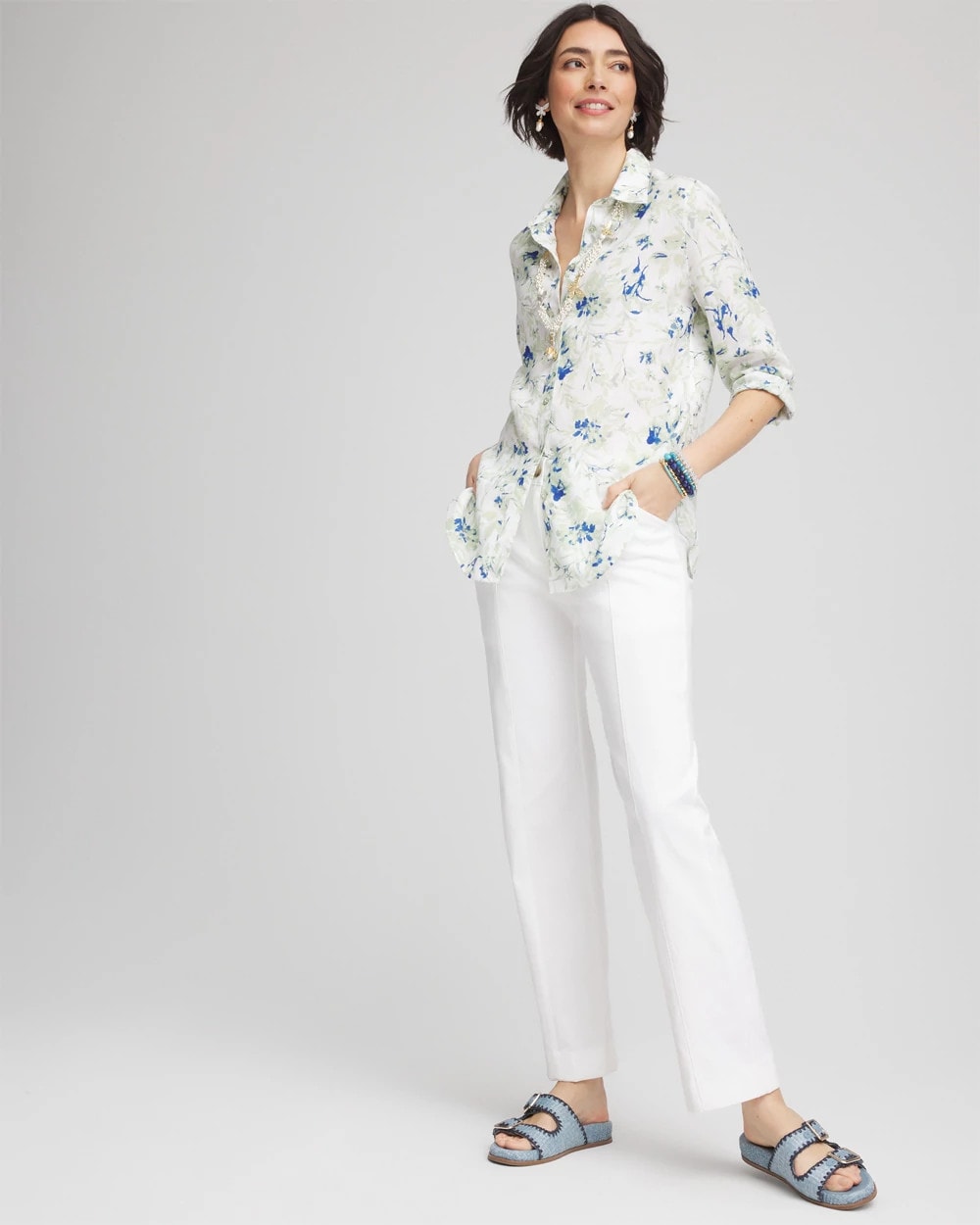 Emme Straight Ankle Pants - Chico's