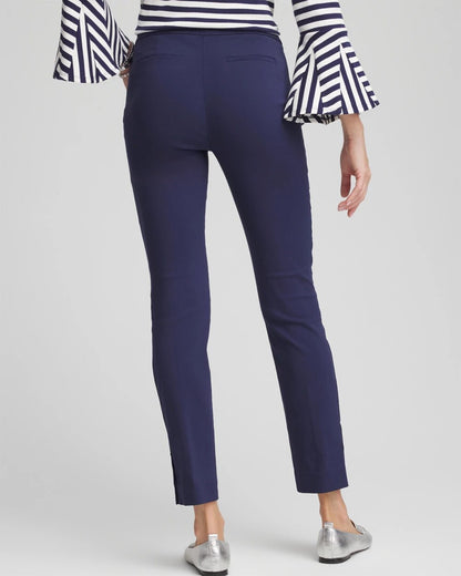Brigitte™ Pull-On Slim Rivet Ankle Pants - Chico's