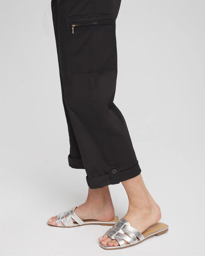 Poplin Cropped Pants - Chico's